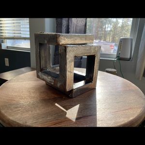 Handmade Metal Infinity Cube